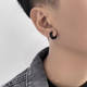 
Ear clips without piercings for men and women, high-end and cool style fake earrings earrings hip-hop students 2025 new Chinese style