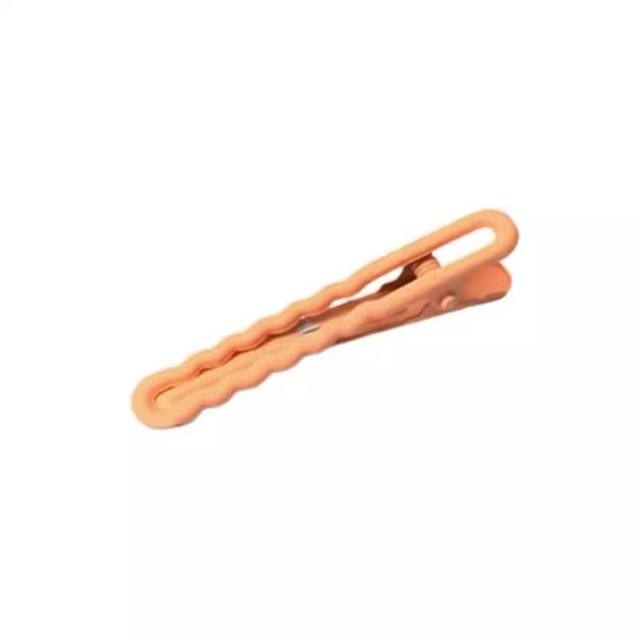 Fufu two-piece set of metal hairpins for broken hair, side clips, duckbill clips, bangs hair accessories, headdress for women with fixed waves