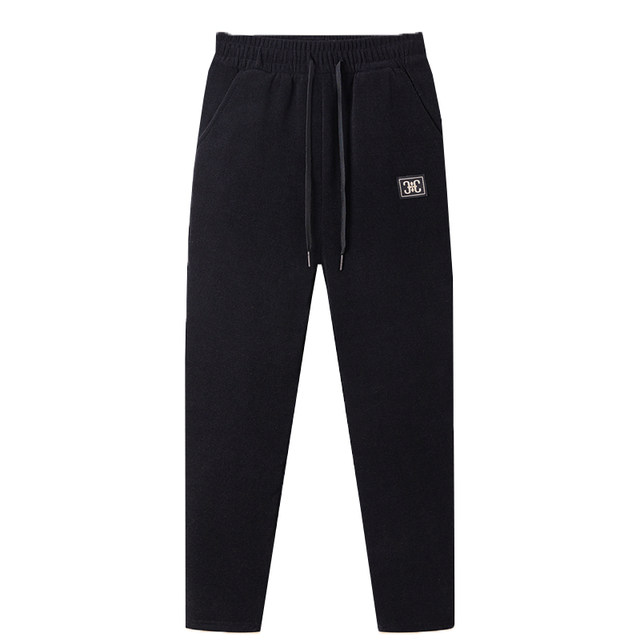 Mother's winter pants, velvet and thickened, middle-aged and elderly women's pants, grandma's high-waisted cotton pants for outer wear, old lady's warm pants