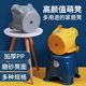 Small stool, household low stool, bathing bench, children's stool, round stool, thickened non-slip rubber foot stool, plastic baby stool