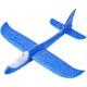 Children's luminous hand-thrown airplane toy internet celebrity foam airplane large outdoor assembled gyro model flying realistic