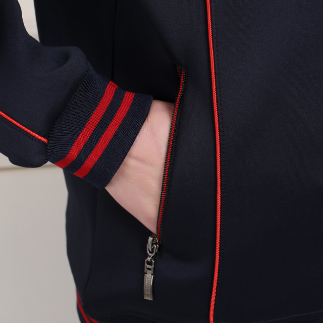 Spring and Autumn New Middle -aged and Elderly Women's Ladies Ladies Casual Sportswear Top Jacket Large size Loose Moms Moms Morning Morning Dress
