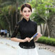 Classic short cheongsam top lace spring and summer new slim Chinese buckle fashion improved women's Tang suit dress