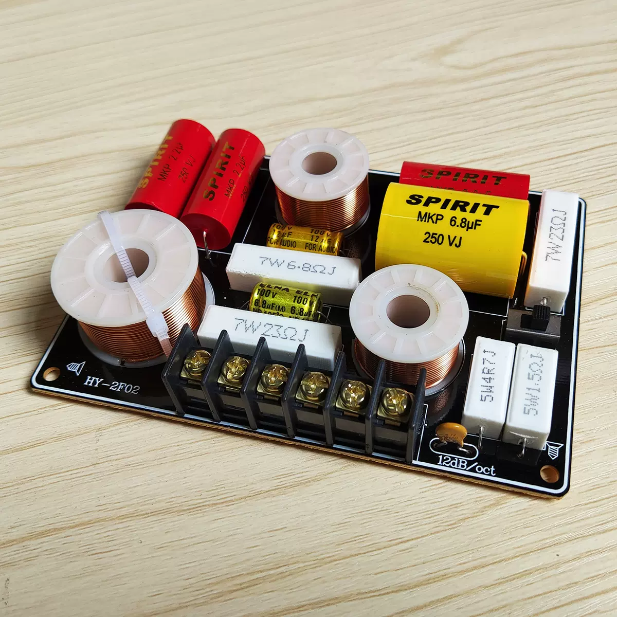 发烧用料和音音箱二分频器高低音两路分音器 发烧用料和音音箱二分频器高低音两路分音器