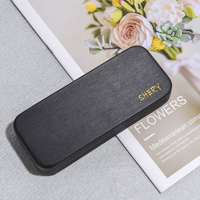 SHERY glasses box portable and anti-pressure men's 2025 new children's high-value women's eyes sunglasses storage box