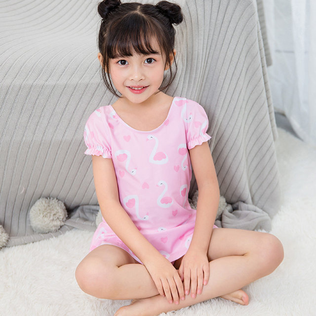 Children's swimsuits girls one-piece baby baby swimsuit girls bikini small, medium and big children's princess skirt swimsuits
