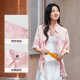Semir Popeye's joint mid-sleeved shirt for women's mid-length design, summer loose full print shirt, street-fried sweet and cool