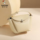 Woodpecker Bag Women's 2025 New Macaron Light Luxury Bucket Bag Zongzi Bag Pillow Bag One-shoulder Portable Crossbody