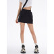 Large size American work skirt female fat girl high waist slimming mm hips 2024 summer thin casual pants skirt trendy