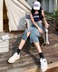 Elegant retro high waist fashionable Korean version of work date slim A-shaped skirt summer age-reducing versatile and beautiful women
