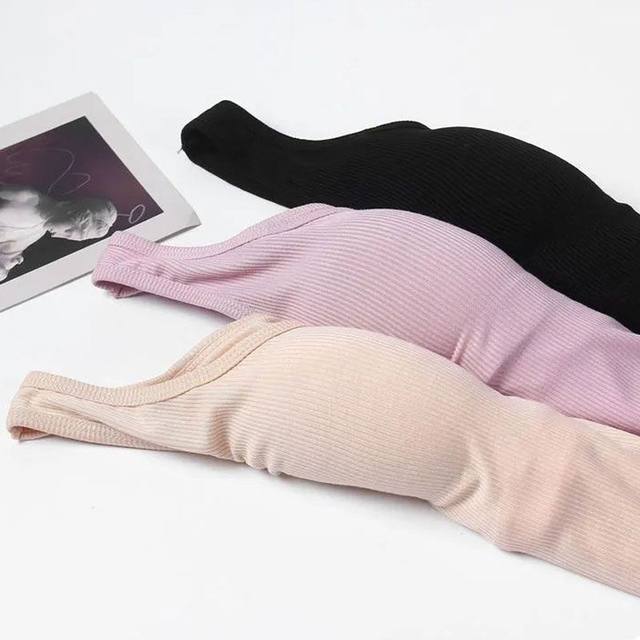 Outer wears a suspender vest with chest pad for women 2025 dopamine fat sister slim fit and slim sleeveless base top