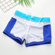 Children's swimming trunks boys' new flat horn swimsuit medium big children's baby swimsuit boys swimming trunks children's swimsuit