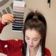 New thickened and bold hair accessories, widened hair rubber bands, hair ties, high ponytails, high elasticity and durable hair ropes