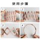 2024 new folding coating female portable face washing can retractable head hoop to travel anti -slip pressure hair bundle
