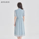 French bow streamer bead dress for women 2024 summer new BuouBuou