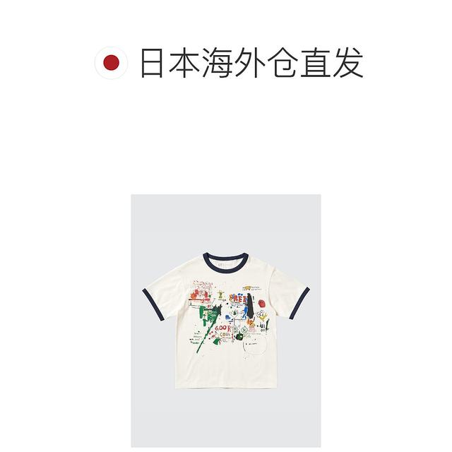 Japanese tide running errands UNIQLO UT NY POP ART printed short-sleeved T-shirt Basquet 01 OFF
