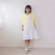 
Day Trend Running UNIQLO Girls' Flare Sleeve Dress Short Sleeve 01 OFF WHITE KIDS