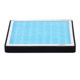Car Aromatherapy Air Conditioning Filter Activated Carbon N95 Anti-Haze Formaldehyde Removal Filter PM2.5 Air Filter Grid