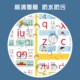 Chinese Pinyin alphabet wall stickers primary school wall chart initials and vowels spelling training full table first grade learning artifact