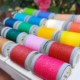 0.3/0.5mm solid color starry sky wax line hand-woven rope round wax line DIY bracelet bracelet gold jewelry beaded line
