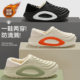 Waterproof cotton slippers men's winter 2025 new indoor home thick-soled non-slip plus velvet warm cotton shoes for men's outer wear