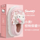 
HelloKitty cat cotton slippers for women in winter bag 2025 new cute fur plush confinement cotton shoes for women