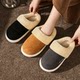 Chuxuan 2025 Winter Home Furnishing Thick Couple Warm Cotton Slippers