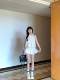 American sexy hot girl white lace trousers low waist short skirt pants summer new ins trendy skirt women