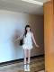 American sexy hot girl white lace trousers low waist short skirt pants summer new ins trendy skirt women