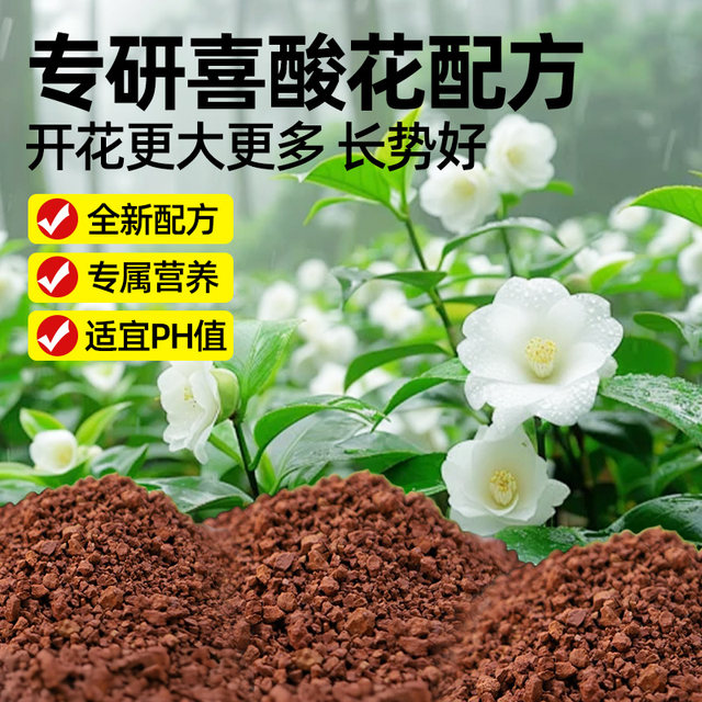 Special acidic red soil for camellia Yunnan nutritional natural planting soil balcony pot planting flower soil gardening flower soil