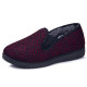 Old Beijing cloth shoes, autumn and winter comfortable women's shoes, elderly mother's cotton shoes, loose non-slip soft sole grandma's thin velvet shoes
