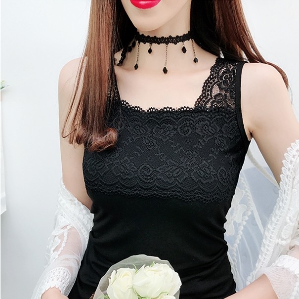 Sling vest for women's suits with sexy sleeveless tops for lace modal base shirt suit strapless large size