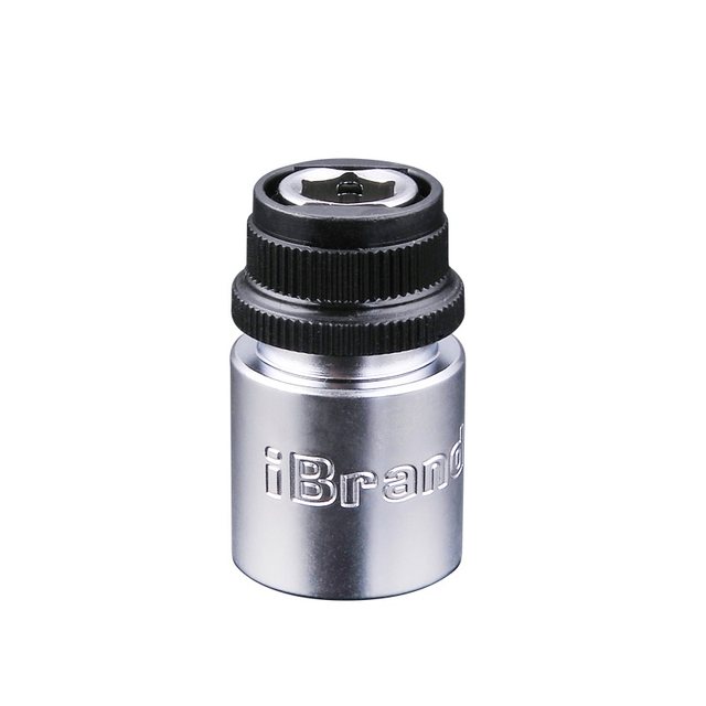 Imported hex socket wrench conversion joint bit medium and small flying 1/21/4 inch multi-function H6.35/8mm