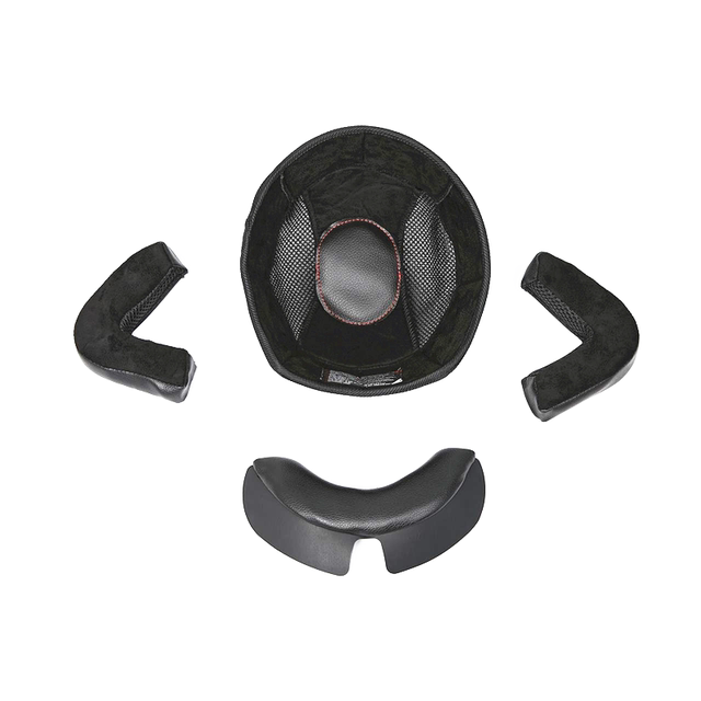 Retro helmet lining, original removable ear protection interior, three-button half helmet, can be modified and renovated to other interiors