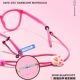 Children's glasses rope anti-slip cover anti-falling artifact cartoon student anti-falling and anti-lost elastic lanyard glasses chain