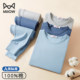 Catman Children's Autumn Clothes and Autumn Pants Set All Pure Cotton Underwear Boys' Middle-aged and Teenagers' Pajamas Cotton Sweater Bottoming