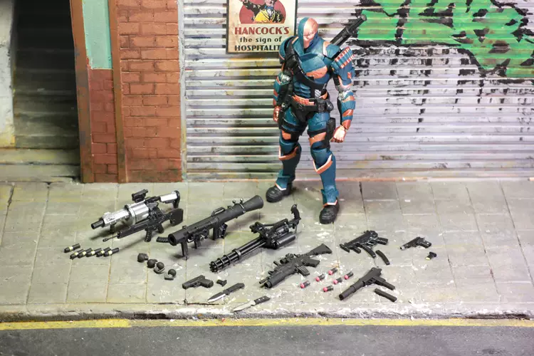 1 12兵人shf配件neca武器awm狙击枪模型6寸figma可动mezco机娘98k Taobao