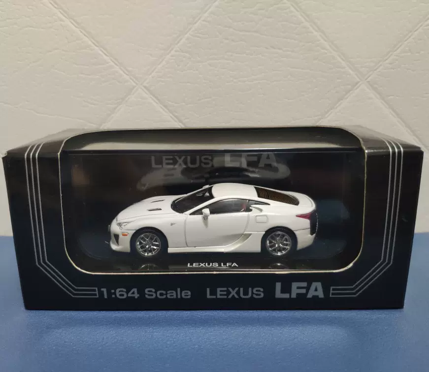 1：64京商kyosho carnel雷克萨斯lexus lfa纽博格林赛车白色黄色-Taobao