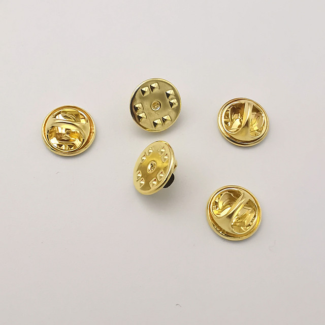 Universal brooch, spare buckle, butterfly buckle, flat head card cap, badge, badge, horse needle, all-copper handmade material accessories