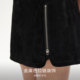 Vero Moda skirt for women 2025 spring new A-line high-waist spliced ​​fabric skirt 325111009