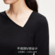 Vero Moda T-shirt for women 2025 summer new irregular collar slim short-sleeved T-shirt for women simple and versatile