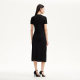 Vero Moda Dress for Women 2025 Spring New Letter Embroidery Decorative Straight Dress Comfortable and Casual