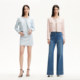 Vero Moda short coat for women 2025 spring new style bright silk woven fake pocket Qianjin style 3251J9008