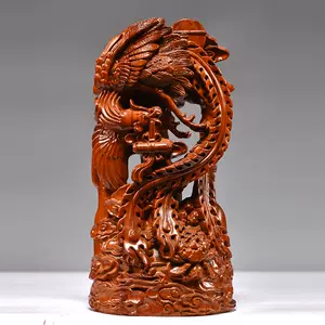 木彫り牡丹に鳳凰（４０cm） | myglobaltax.com