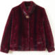 Hengyuanxiang middle-aged and elderly mothers mink fur coat autumn and winter lady fur all-in-one mink fur top
