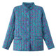 Hengyuanxiang elderly women's winter small cotton jacket thin down cotton mother cotton jacket floral warm grandma cotton jacket