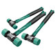 Baolian rubber hammer rubber hammer sticker floor tile Installation hammer plastic solid hammer rubber knocking tool
