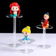 Round acrylic multi-layer figure base transparent display stand live decorative product small ornament bracket display stand