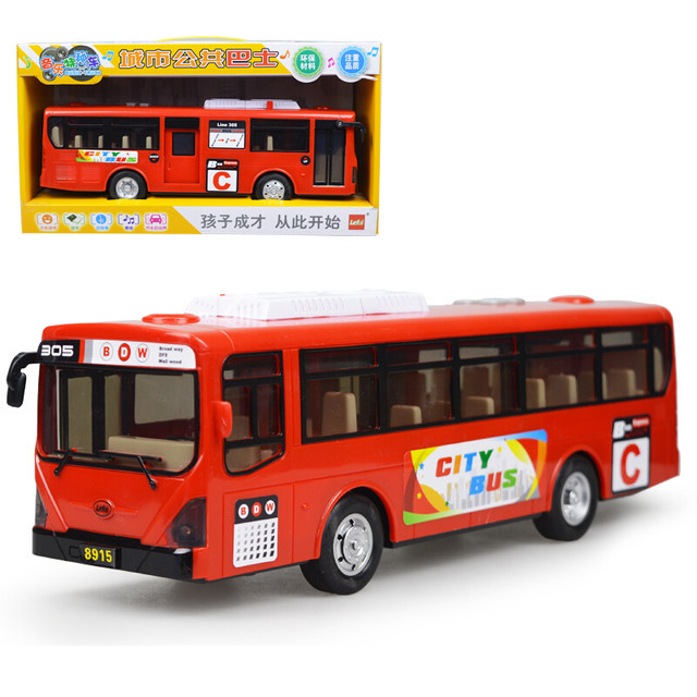 Lefei Music Special Car City Public Bus Children's