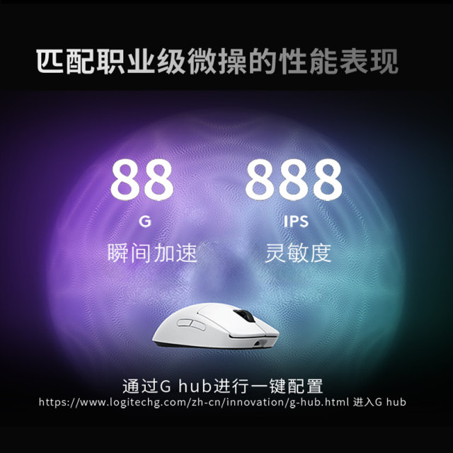 Logitech G Pro series GPW second-generation King Kong upgraded version wireless mouse e-sports game professional configuration bullshit king